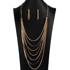 🛍️ Paparazzi Commanding 2020 Zi Collection Gold Necklace